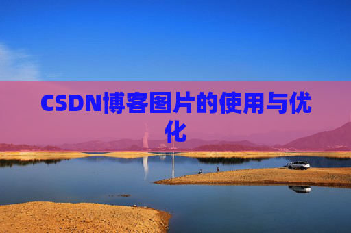 CSDN博客图片的使用与优化